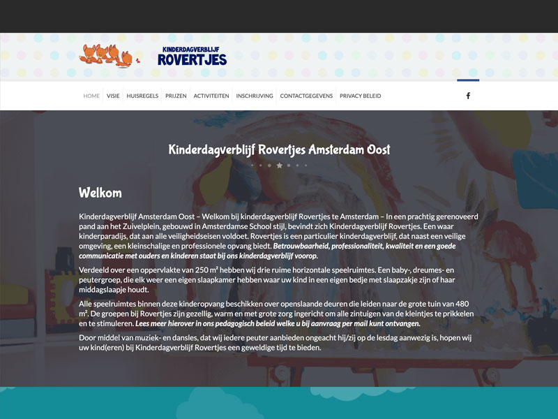 Kinderdagverblijf rovertjes